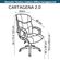 Desenho Tecnico_ Cadeira Office Cartagena 2.0 Preto